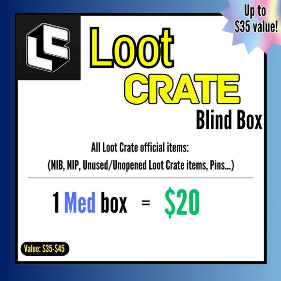 Loot Crate BLIND Box + FREE McD's Toy (NWT, NIP, Loot Crate Exclusives...) - Picture 1 of 4